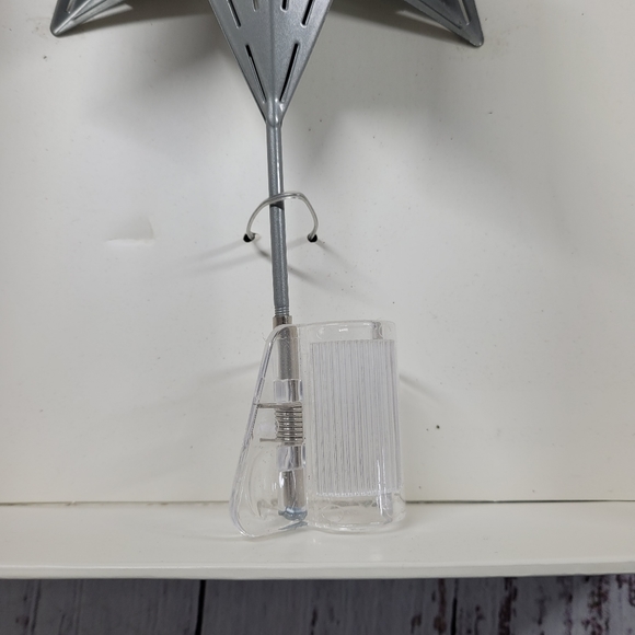 HEARTH & HAND WITH MAGNOLIA CHRISTMAS TREE TOPPER STAR SILVER METAL - Picture 5 of 16